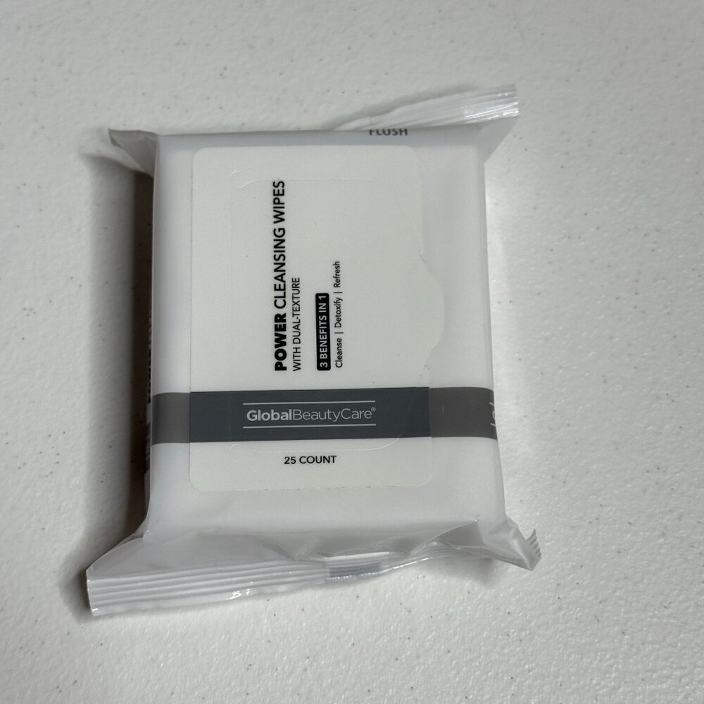 Power Cleansing Wipes Global Beauty Care Dual Texture